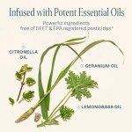 Cliganic 10 Pack Mosquito Repellent Bracelets, DEET-Free Bands, Individually Wrapped (Packaging May Vary)