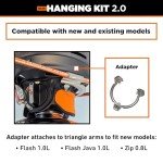 Jetboil Flash Camping and Backpacking Stove System, Portable Propane/Isobutane Burner with Cooking Cup for Outdoor Trips and Hiking, Patriotic