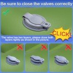 Wusrop Double Sleeping Pad for Camping, Extra Thick 5 Inch Self-Inflating 2 Person Camping Mattress,with Built-in Foot Pump, Insulated Inflatable Camping Mat for Backpacking, Hiking, Tents & Winter