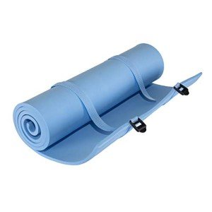 Stansport Pack Lite Camping & Backpacking Sleeping Pad (502-B),Blue, 3/4 Length