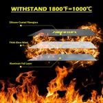 TMEOIIPY Ebike Battery Bag - Large Capacity Fireproof Lipo Battery Charging and Storage Bag, Portable Ebike Accessory (20 x 6.3 x 6.3in)