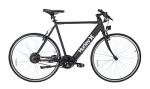 Hurley Carve Electric Urban Single Speed E-Bike 700C Bicycle (Charcoal, L / 21 Fits 5'10"-6'4")