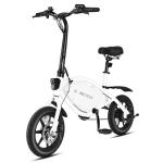 ANCHEER 14” Folding Electric Bike for Adults, 20MPH Ebike with 350W Motor[Peak 500W], 48V 374Wh Battery, Cruise Control, UL2849 Compliant Electric Bicycle, Compact Electric Mini Bike for Teens