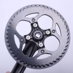 PROWHEEL Universal Bike Round Chainring,104mm BCD 42T/44T/46T/48T Steel Single Bike Chainring for 6 to 12 Speed MTB,E-Bike,Folding Bike,Road Bike,City Bike,BMX,Fat Bike,Cargo