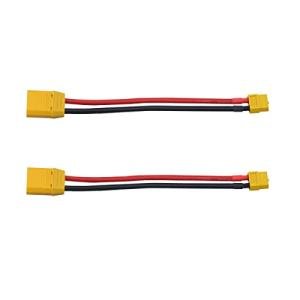 Jingzan 2 Sets XT60 Female to XT90 Male Adapter Cable 6inch 12awg Ebike Battery Wire