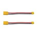 Jingzan 2 Sets XT60 Female to XT90 Male Adapter Cable 6inch 12awg Ebike Battery Wire