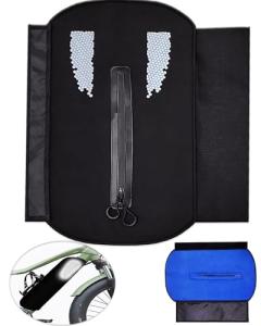 CBHCARCAR E Bike Battery Cover Waterproof,（11.8-15.8in circumference）Reflective zipper E-Bike Battery Case Bike Thermal Cover Waterproof Dustproof Bag Dustproof Battery Sleeve For Electric Bike