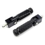 Universal Motorcycle Bicycle Folding Foot Pegs 90 Degree Foldable Electric Motorbike Ebike For Super73 S2/ZX/RX/R/S Passenger Footrests Rearsets Rear Set Footpegs foot Rest Pedals M8 Install Bolts