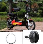 Auto-plaza E-Bike Hub Motor Nuts Bike Safety Washers Electric Bicycle Wheel Lock Nuts Motor Axle Bolt Screw Full Set (M12 Shaft)