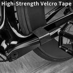 Bicycle Rear Wheel Holder, Rear Wheel Rack Mount, Road Bike Tire Bracket Holder Carrier Fits Mountain Bikes, Road Bicycles & EBikes, Black