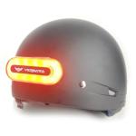 VERSATTA LED Helmet Light, Motorcycle Helmet Light, Bike Bicycle Rear Red Safety Light for Night Riding, Warning Tail Rechargeable Light with Type-C Cable