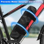 Easecos Ebike Battery Protective Cover Electric Bicycle Waterproof Battery Bag Anti Mud Dustproof Protection Sleeve Case with Drawstring and Fastening Strap, Ebike Accessories