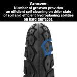 14X2.125 Ebike Tire,SOGIME Tubeless 14 inch Tire Explosion-Proof for Electric Bike Ride-On Scooter,2 Pack
