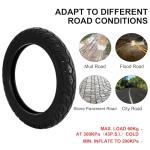 14X2.125 Ebike Tire,SOGIME Tubeless 14 inch Tire Explosion-Proof for Electric Bike Ride-On Scooter,2 Pack