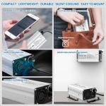 Hexwatt 54.6V 2A Charger for 48V Lithium-ion Battery ebike Electric Bike Electric Scooter Hoverboard Battery Charger Replacement with 6 Connectors