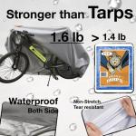 Urby Heavy Duty Bicycle Covers Outdoor Storage Waterproof And Heat Resistant. Ideal For Electric Bike As Ebike Battery Cover Or Rain Cover. Comes With Large Mesh Bag For Easy Traveling (29''/Large)