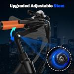 ZDZA ElectricBikeforAdults26'',1200WPeakMotor,65MilesMaxRangeEBikeforAdultswith7-Speed,48VRemovableBattery,FrontSuspension,AdultElectricBicycleforCommuteBeachSnow