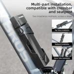 ROCKBROS Folding Bike Lock with 3 Keys - 3.79lb Heavy Duty Anti Theft Secure Guard for Bicycle Motorcycle e-Bike