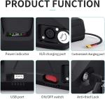 (UL Certificated) UPP 48V 20Ah 960Wh Ebike Battery for 1500W 750W 1000W Motor Kit - Lithium Ion Batteries 48Volt for Front Rear Hub Motor - 48Volt Electric Bicycle Batteries Hailong