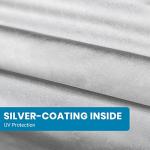 Favoto Bike Cover Waterproof Outdoor Storage for 1 or 2 Bikes Bicycle Cover Heavy Duty Rain Sun UV Dust Wind Proof with Storage Bag Bike Tarp for EBike Mountain Road City Bike, Black