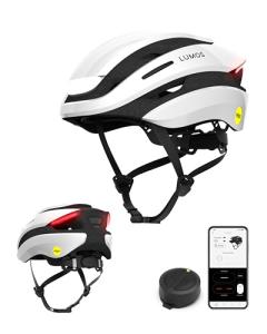 Lumos Ultra Smart Bike Helmet | Customizable Front and Back LED Lights with Turn Signals | Road Bicycle Helmets for Adults: Men, Women (MIPS)