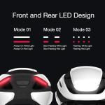 Lumos Ultra Smart Bike Helmet | Customizable Front and Back LED Lights with Turn Signals | Road Bicycle Helmets for Adults: Men, Women (MIPS)