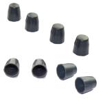 YehVeh 8 Pack Bike Hub Axle Dust Cover Replacement Bicycle Axles Nuts Cover End Caps for Bike Wheel Flanged Axle Nut Kit Electric Bike Conversion Kit Electric Scooter eBike Wheel Motor Screw Bolts