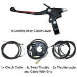 IMAYCC Bike Motor Kit 80cc Motorized Bike Kit 2 Stroke Gas Bicycle Engine Conversion Kit Fit for 26-28" Bikes (80CC Silver)