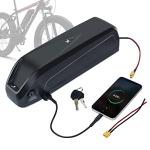 Airuxuan HL 48V Ebike Battery 15Ah 48V Lithium Battery with 2A Charger, XT60 Connector and BMS for 250-1000W Electric Bicycles Motor/Ebike Kit