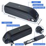 Airuxuan HL 48V Ebike Battery 15Ah 48V Lithium Battery with 2A Charger, XT60 Connector and BMS for 250-1000W Electric Bicycles Motor/Ebike Kit