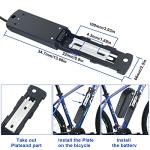 Airuxuan HL 48V Ebike Battery 15Ah 48V Lithium Battery with 2A Charger, XT60 Connector and BMS for 250-1000W Electric Bicycles Motor/Ebike Kit