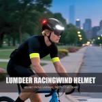 LUMDEER Smart Bike Helmet,Ebike Helmet Front & Rear LED Lights with Turn Signals,Removable Magnetic Goggle,E Bike,Electric Scooter Helmet for Urban Commuter,Road Bicycle Helmets for Men Women