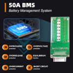 BtrPower 72V Ebike Battery 20AH 25AH 30AH 35AH Lithium ion / LiFeO4 Battery Pack with 5A Charger 50A BMS for 1000W 1500W 1800W 2000W Motor (72V 20AH)