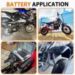 BtrPower 72V Ebike Battery 20AH 25AH 30AH 35AH Lithium ion / LiFeO4 Battery Pack with 5A Charger 50A BMS for 1000W 1500W 1800W 2000W Motor (72V 20AH)