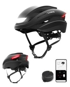 Lumos Ultra Smart Bike Helmet | Customizable Front and Back LED Lights with Turn Signals | Road Bicycle Helmets for Adults: Men, Women (Without MIPS)