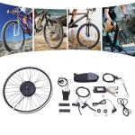Treliamd Electric Bike Conversion Kit, 36V 500W 24" Front Wheel Powerful Motor E-Bike Conversion Kit for Assembling and Converting The 24in Front Wheel of a Bicycle
