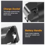 YS YOSE POWER 48V14Ah Aventon Ebike Battery for Pace 500.2 Pace 500.3 and Pace 500.3 Step-Through Battery Replacement Electric Bike Lithium Bicycle Batteries 48V