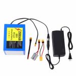 Wroyeti 60V 25Ah Electric Bike Lithium Ion Battery 60Volt Battery 25Ah Ebike, XT60 Extension Cord, XT90 Connector, Anderson Connector for 200-2000W Motor