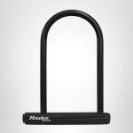 Master Lock 8170D, 6-1/8 inch Wide U-Lock with 8" Shackle, Black