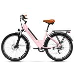 Cybervelo 1000 Peak Electric Bike for Adults,up 80 Miles Removable Battery Ebike, 26" Electric E Bike with 7-Speed,Adult Electric Bicycles for Commute Beach Snow Womens All Terrain