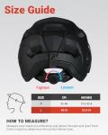 Scavin Moutain Bike Helmet for Adult, NTA 8776 E-Bike & Road Bicyle Helmet Certified Adjustable MTB Cycling Helmet for Men Women Visor &Magnetic Buckle