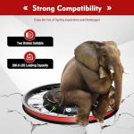 SEANESZTI Electric Bike Conversion Kit 20" 48V 1000W, Front Wheel E-Bike Conversion Kit with Controller and Thumb Throttle, Ebike Wheel Kit Cycling Hub Conversion Kit with LED Display for Adults