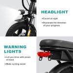 Electric Bike for Adults Teens, Folding E-Bike,Commuter City Foldable ebike with 560W Motor and 48V 10Ah Battery,24MPH Speed,3-Level Assist, Dual Disc Brakes,14" Compact Electric Bicycle with Pedals