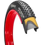 SIMEIQI 20X4.0 Inch E-Bike Fat Bike Tire Electric Bike Tricycle Tyres Foldable Replacement Tire for Mountain Snow All Terrian Urban City Street Road Bicycle