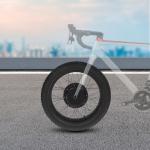 DUIBAII 1500W Electric Fat Bike Conversion Kit, 48V 24" Fat Front Wheel E-Bike Conversion Kit, 7-Speed Electric Bicycle Hub Motor Kit with LCD/Controller Bag/Thumb Control/Pedal Assist Sensor