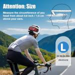 Bike Helmet Adult Men Women: Smart Bike Helmet Bicycle Helmets with Light for Mountain Bike Road Cycling Electric Scooter Skateboard Roller Skating Ebike | Bike Helmets for Adults Teen Helmet White