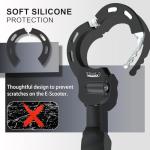 Mezelon Electric Scooter Lock, 8mm Chain Lock Bike Locks Heavy Duty Anti Theft with 3 Keys for E-Bike/Electric Scooters