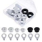 12Pcs Bike Axle Nut and Safety Washer Kit, Bike Nuts for Wheels, Mountain Bike Accessories, 3 Size M8/M9.5/M10 Bike Wheel Nut for Most Mountain Bike Front and Rear Wheel Axle