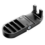 TOBWOLF 2PCS E-Bike U Slot Rear Pedals, 15MM Aluminium Bicycle Foot Peg, Non-Slip Ebike Foot Pegs for Passenger, Folding Rear Bicycle Footrest Pedals for E-Bike, Mountain Bike, Folding Bicycle