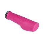SOLODRIVE Ergonomic Design Bike Grips, Comfortable Bicycle Handlebar Grips, Single Lock-on Mountain Bike Grips, Non-Slip Handle Grips, Fit MTB, E-Bike, Hybrid, City Commuter Bikes, Scooter (Pink)
